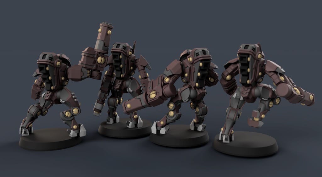 P站图纸印象馆 PiperMakes XV25隐形战甲 PiperMakes XV25隐形战甲