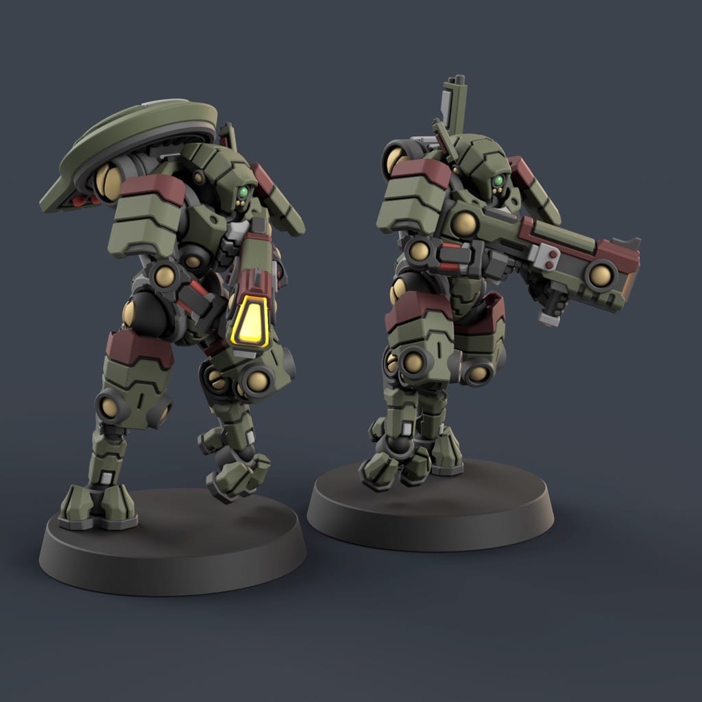 P站图纸印象馆 PiperMakes 步兵机甲小队 PiperMakes 步兵机甲小队