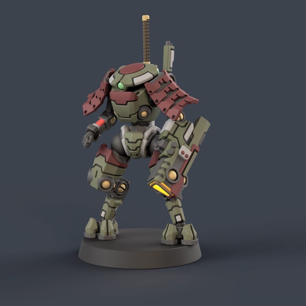 P站图纸印象馆 PiperMakes 步兵机甲小队 PiperMakes 步兵机甲小队