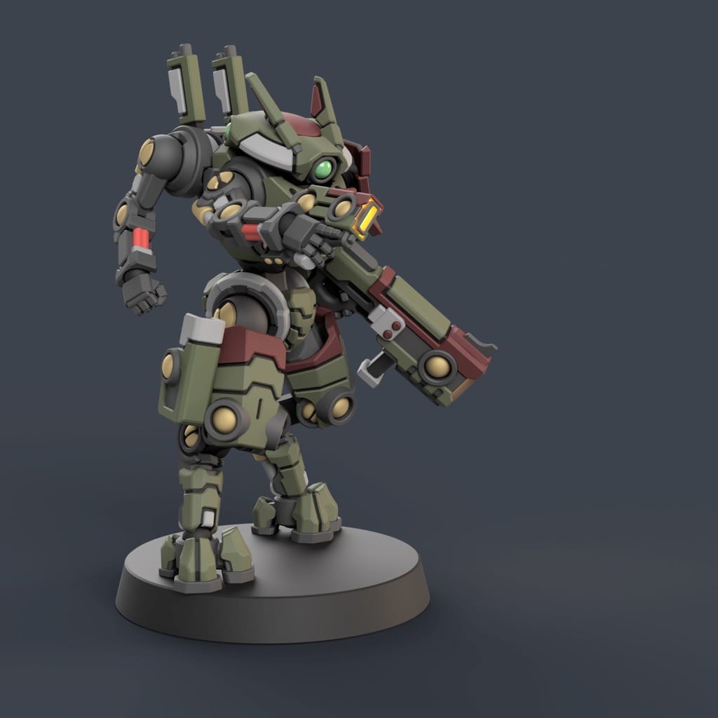 P站图纸印象馆 PiperMakes 步兵机甲小队 PiperMakes 步兵机甲小队