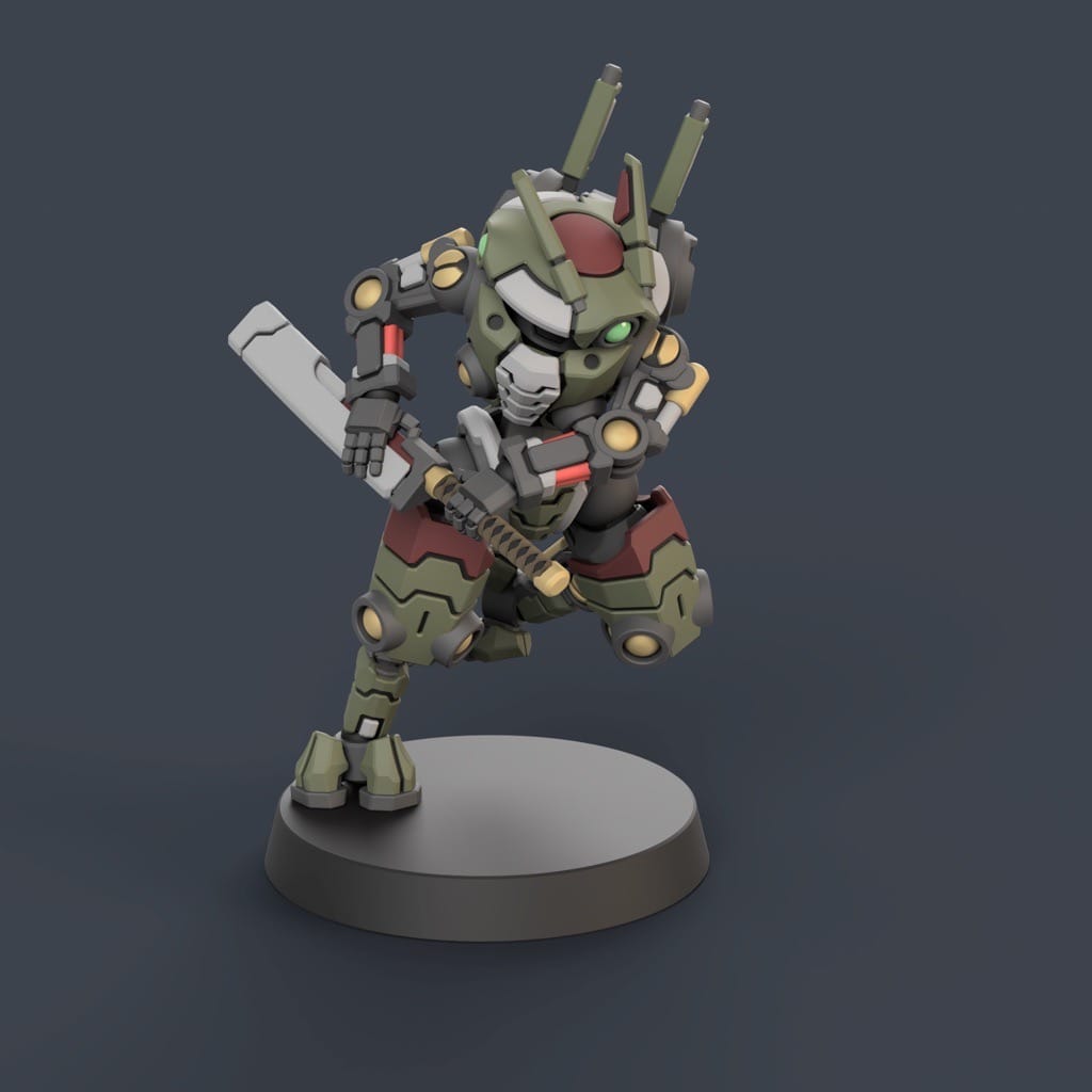 P站图纸印象馆 PiperMakes 步兵机甲小队 PiperMakes 步兵机甲小队