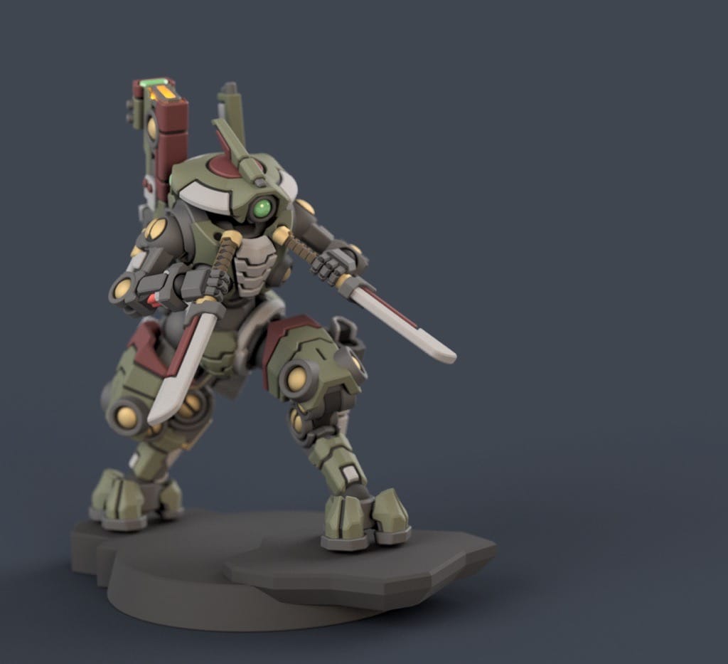 P站图纸印象馆 PiperMakes 步兵机甲小队 PiperMakes 步兵机甲小队