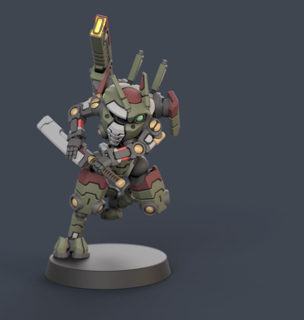 P站图纸印象馆 PiperMakes 步兵机甲小队 PiperMakes 步兵机甲小队