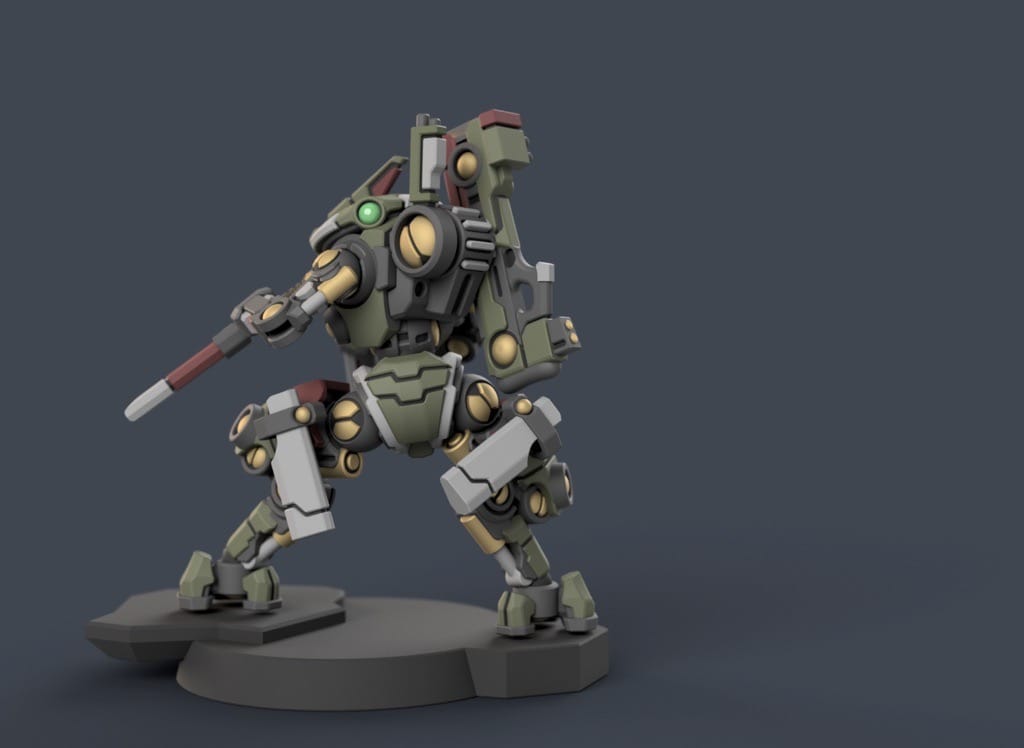 P站图纸印象馆 PiperMakes 步兵机甲小队 PiperMakes 步兵机甲小队