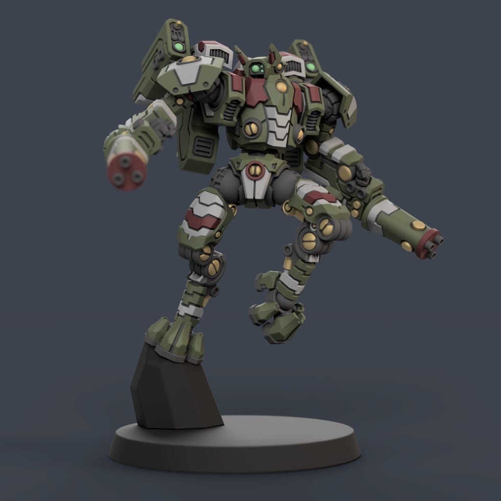 P站图纸印象馆 PiperMakes XV8危机战甲 PiperMakes XV8危机战甲