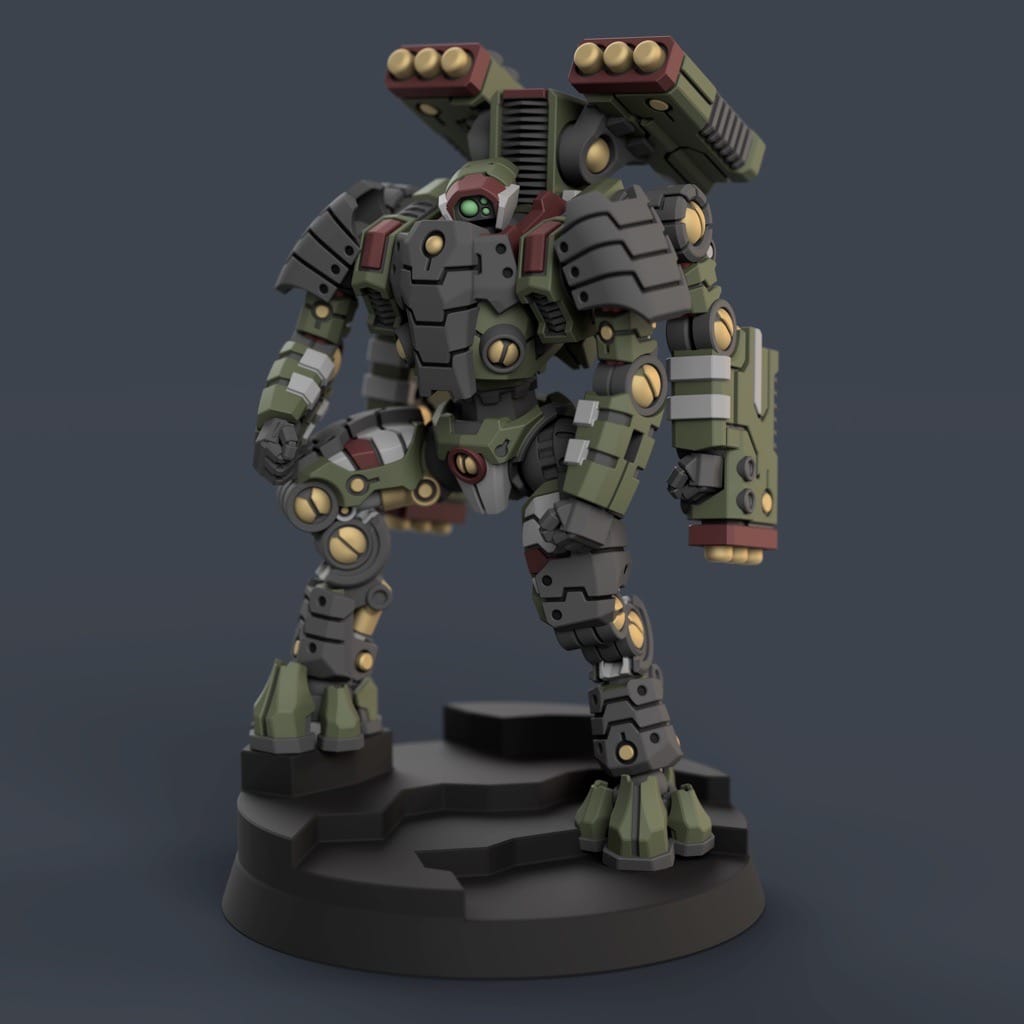 P站图纸印象馆 PiperMakes XV8危机战甲 PiperMakes XV8危机战甲