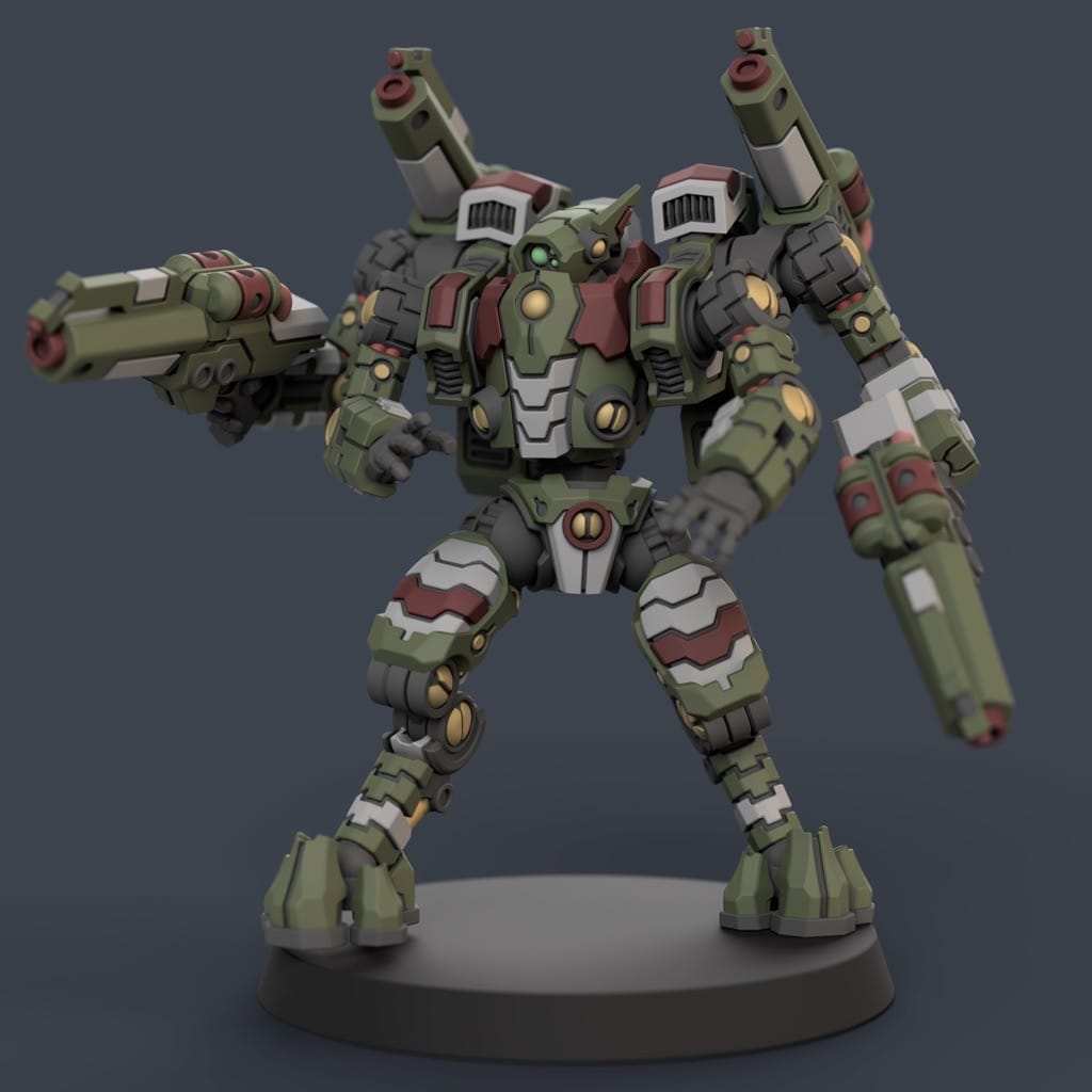 P站图纸印象馆 PiperMakes XV8危机战甲 PiperMakes XV8危机战甲