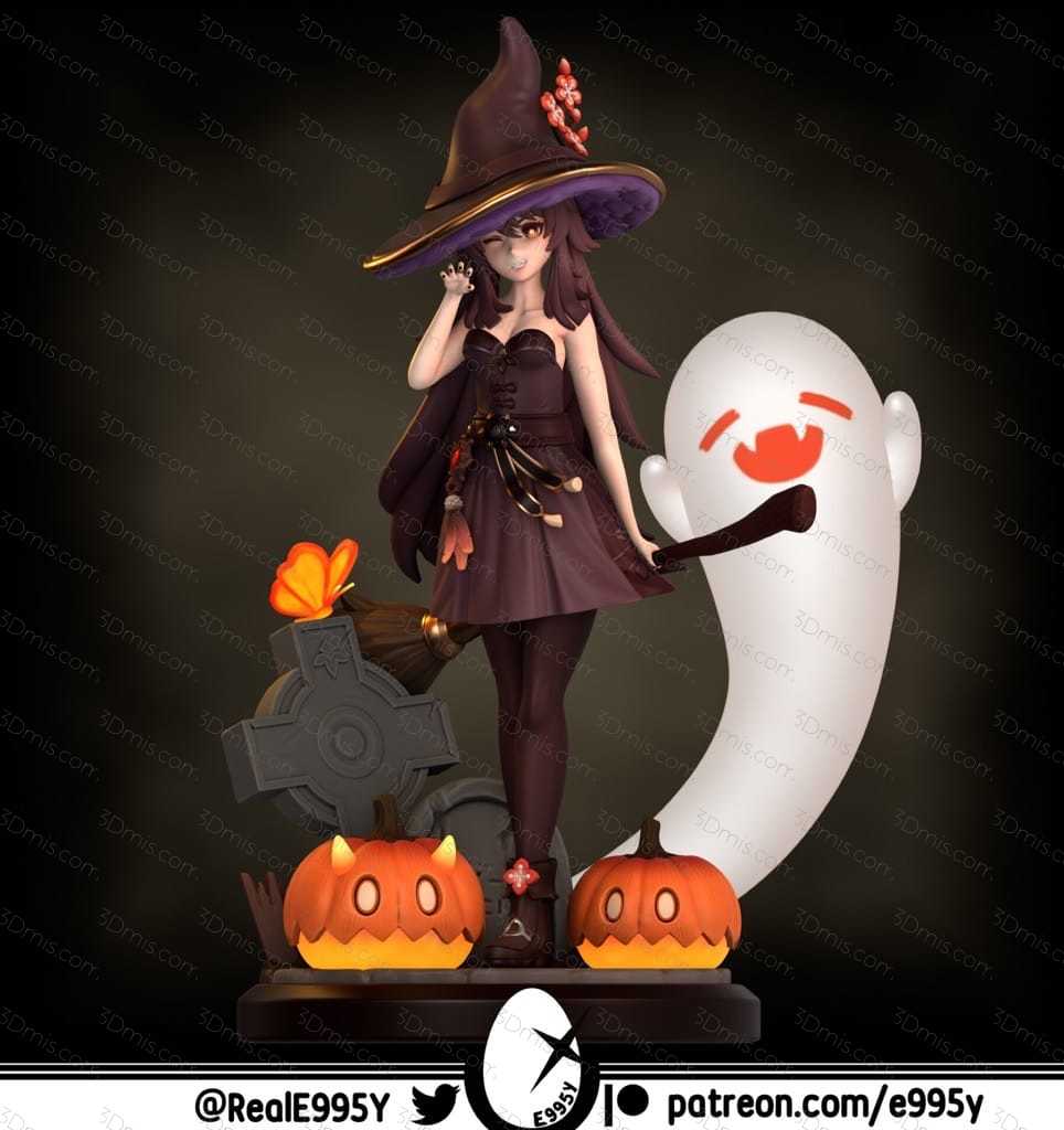 P站图纸印象馆 原神 胡桃 原神 胡桃