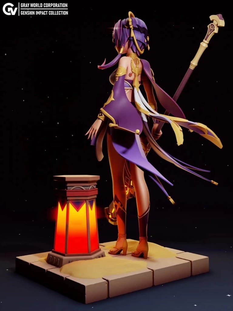 P站图纸印象馆 原神 坎蒂丝 原神 坎蒂丝