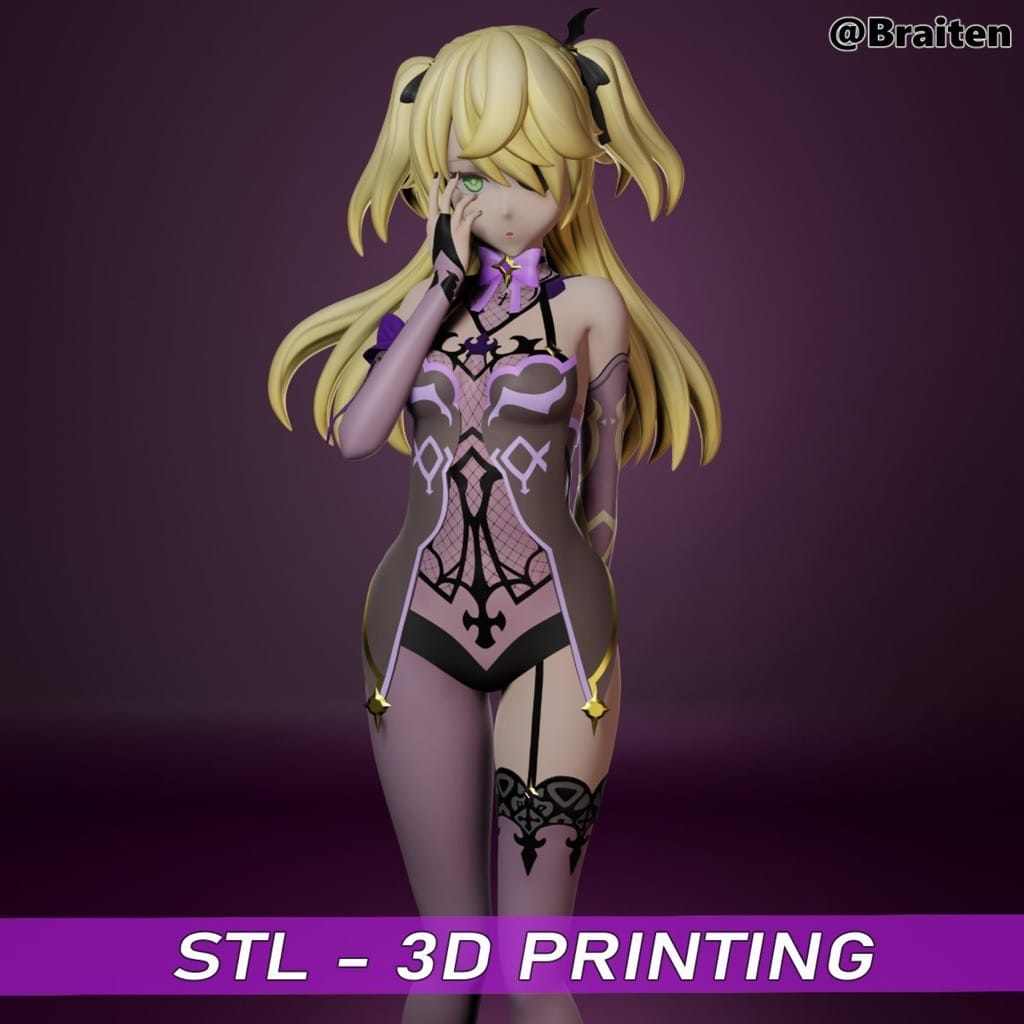 P站图纸印象馆 原神 菲谢尔 原神 菲谢尔