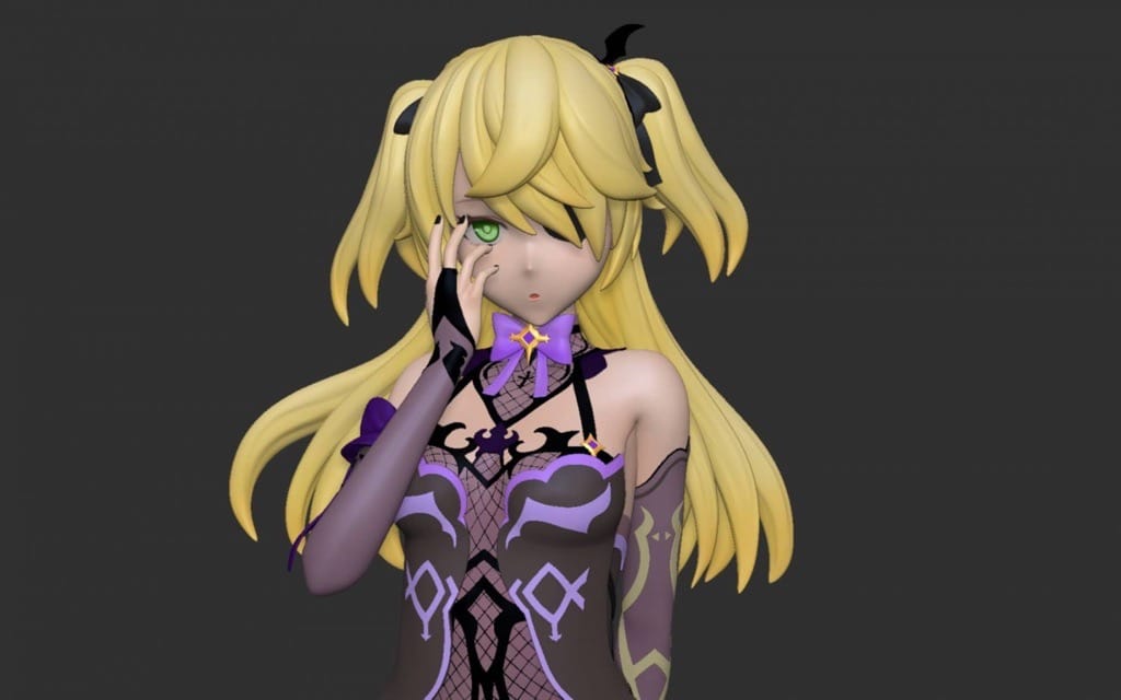 P站图纸印象馆 原神 菲谢尔 原神 菲谢尔