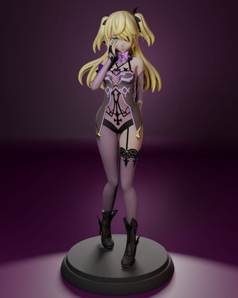 P站图纸印象馆 原神 菲谢尔 原神 菲谢尔