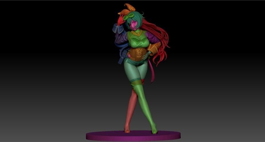 P站图纸印象馆 原神 安柏 原神 安柏