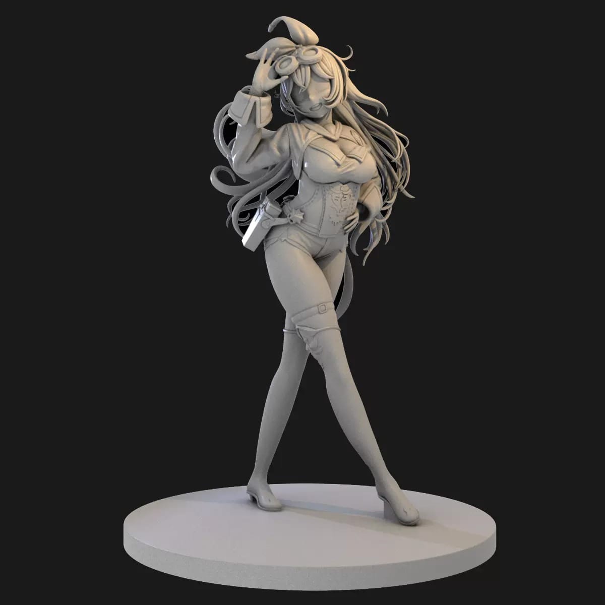 P站图纸印象馆 原神 安柏 原神 安柏