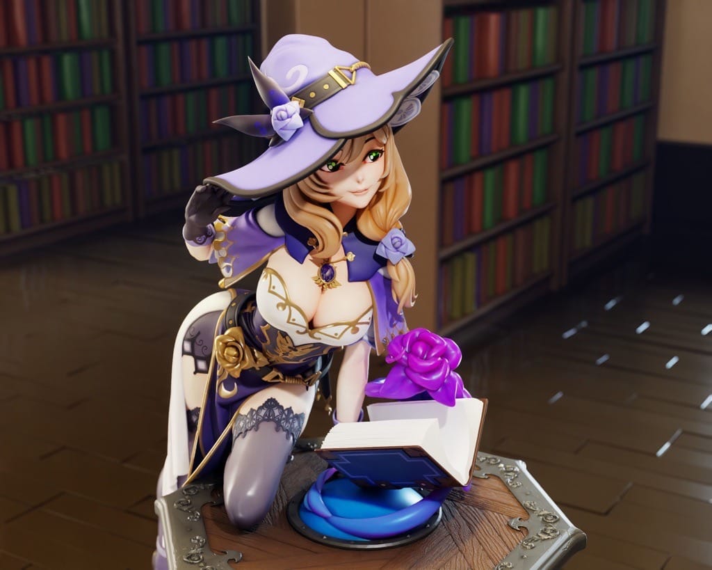 P站图纸印象馆 原神 丽莎·敏兹 原神 丽莎·敏兹