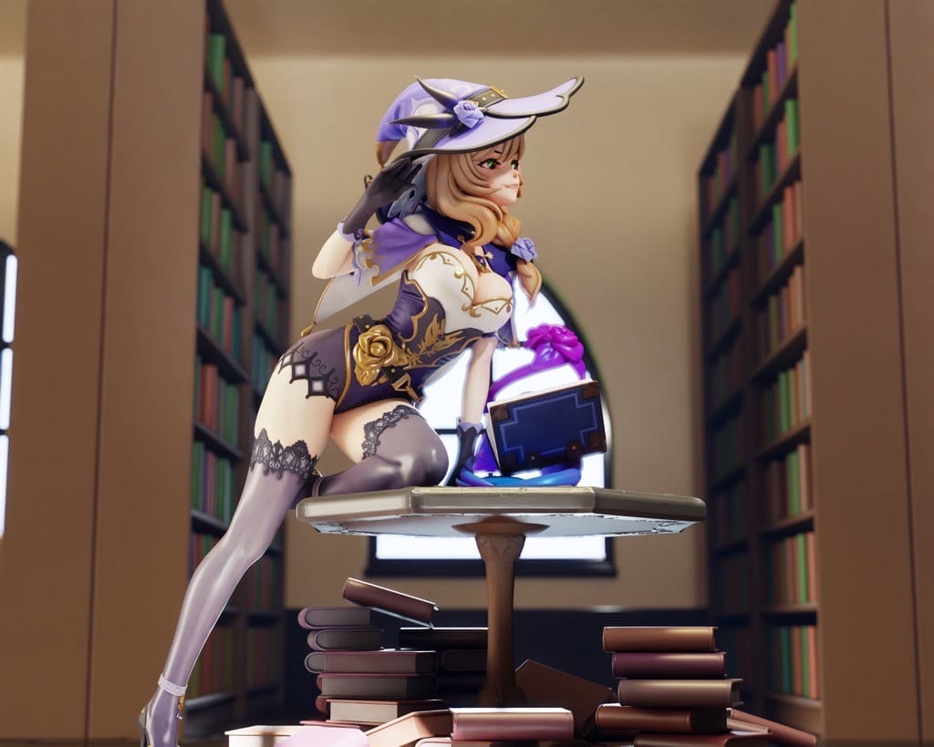 P站图纸印象馆 原神 丽莎·敏兹 原神 丽莎·敏兹