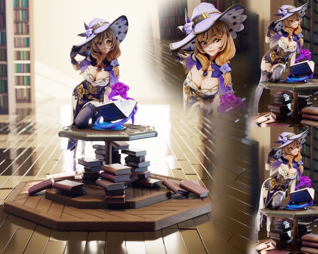 P站图纸印象馆 原神 丽莎·敏兹 原神 丽莎·敏兹