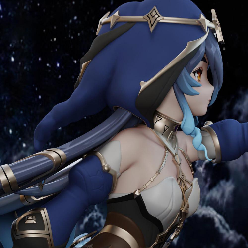 P站图纸印象馆 原神 莱依拉 原神 莱依拉