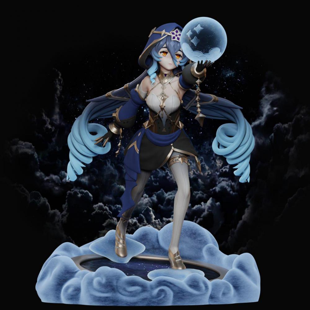 P站图纸印象馆 原神 莱依拉 原神 莱依拉