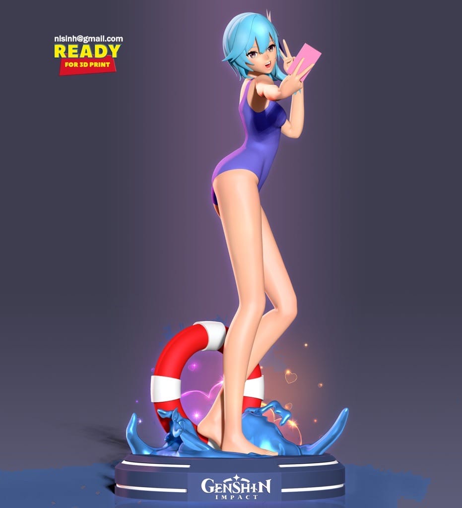 P站图纸印象馆 原神 优菈 原神 优菈