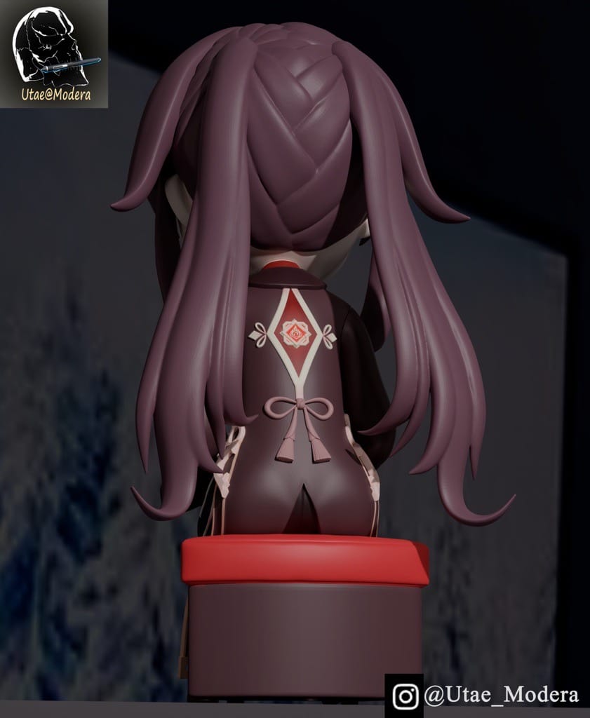 P站图纸印象馆 原神 胡桃 原神 胡桃