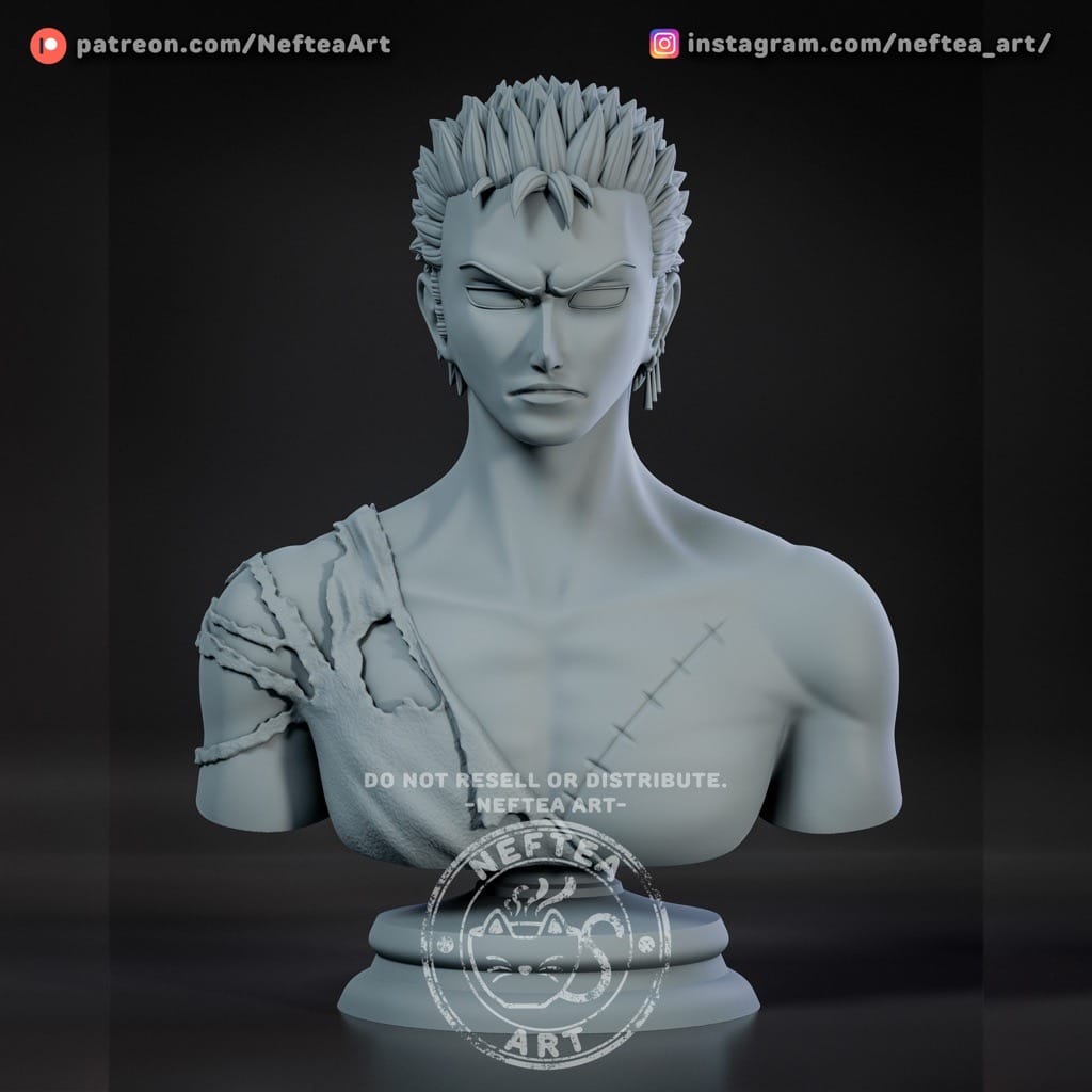 P站图纸印象馆 Neftea 海贼王 索隆 Neftea 海贼王 索隆