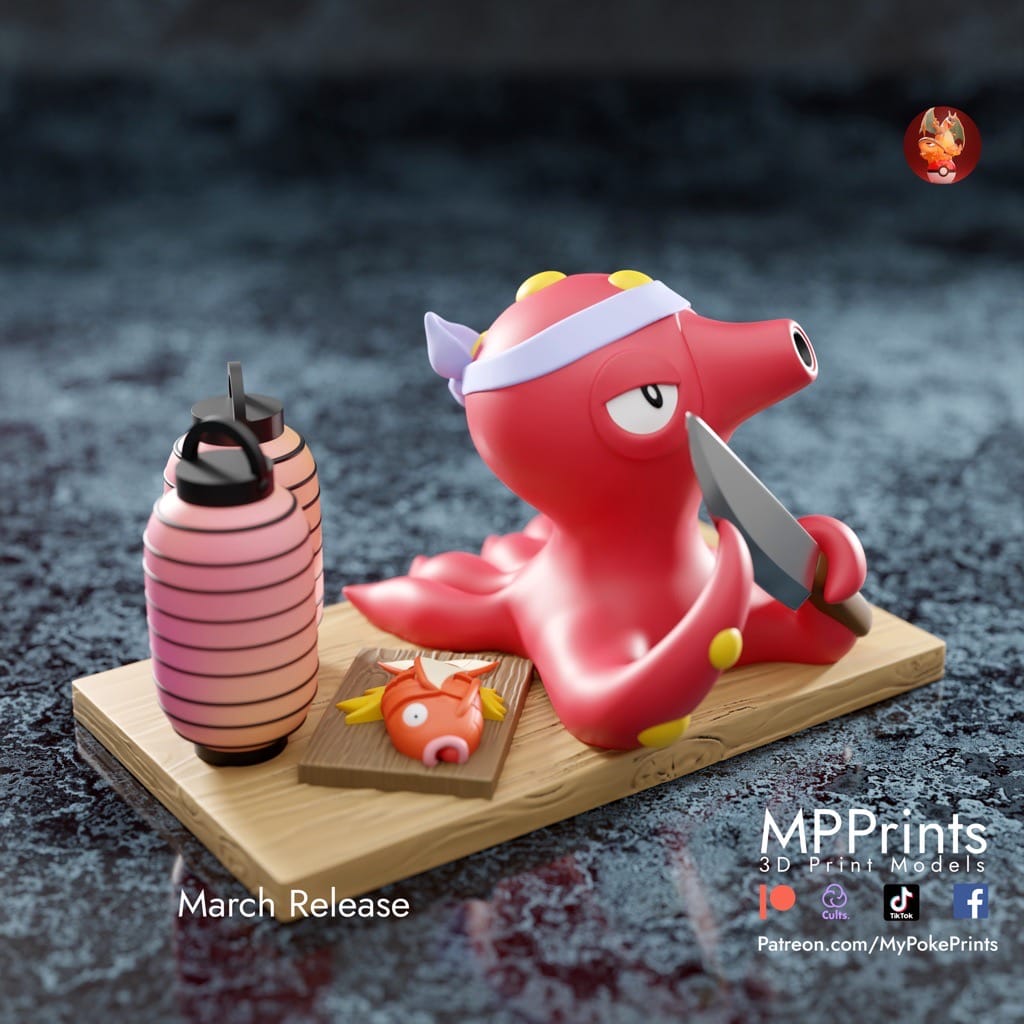 P站图纸印象馆 口袋妖怪 寿司师傅 口袋妖怪 寿司师傅