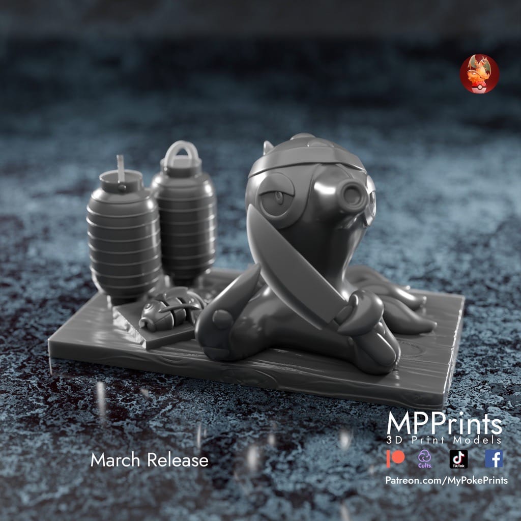 P站图纸印象馆 口袋妖怪 寿司师傅 口袋妖怪 寿司师傅