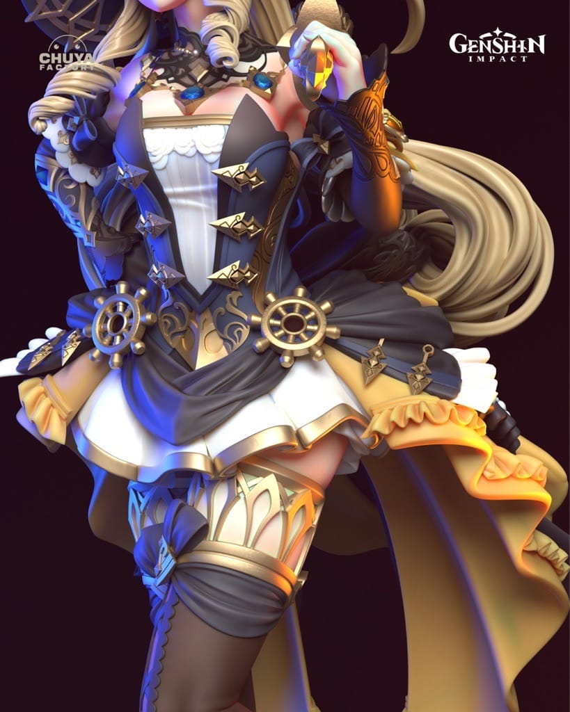 P站图纸印象馆 Chuya Factory 原神 娜维娅 Chuya Factory 原神 娜维娅