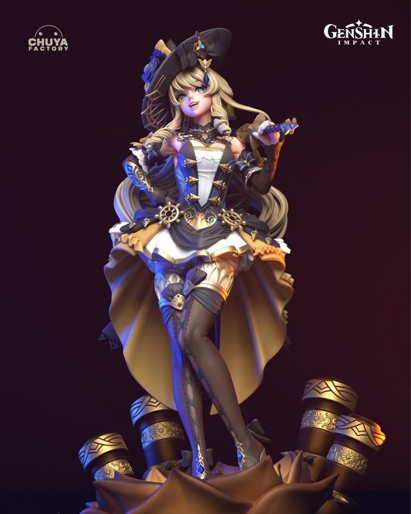 P站图纸印象馆 Chuya Factory 原神 娜维娅 Chuya Factory 原神 娜维娅