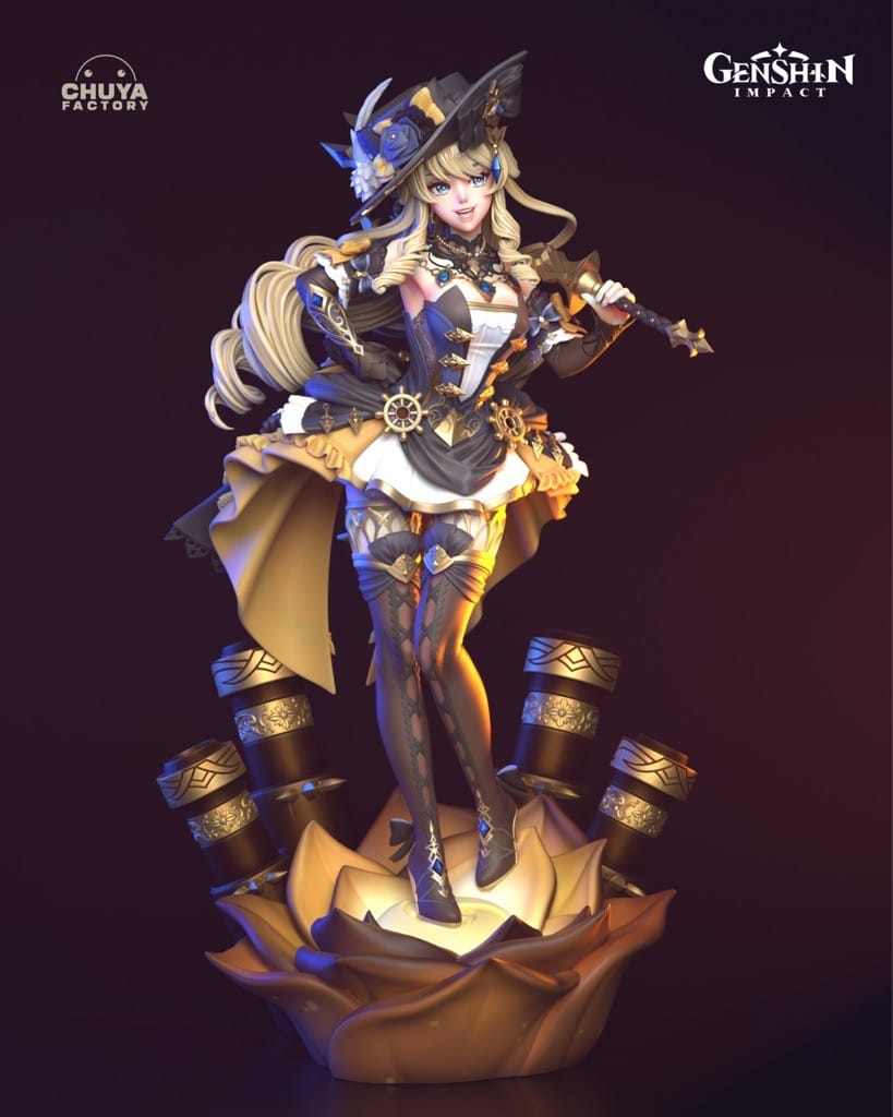 P站图纸印象馆 Chuya Factory 原神 娜维娅 Chuya Factory 原神 娜维娅