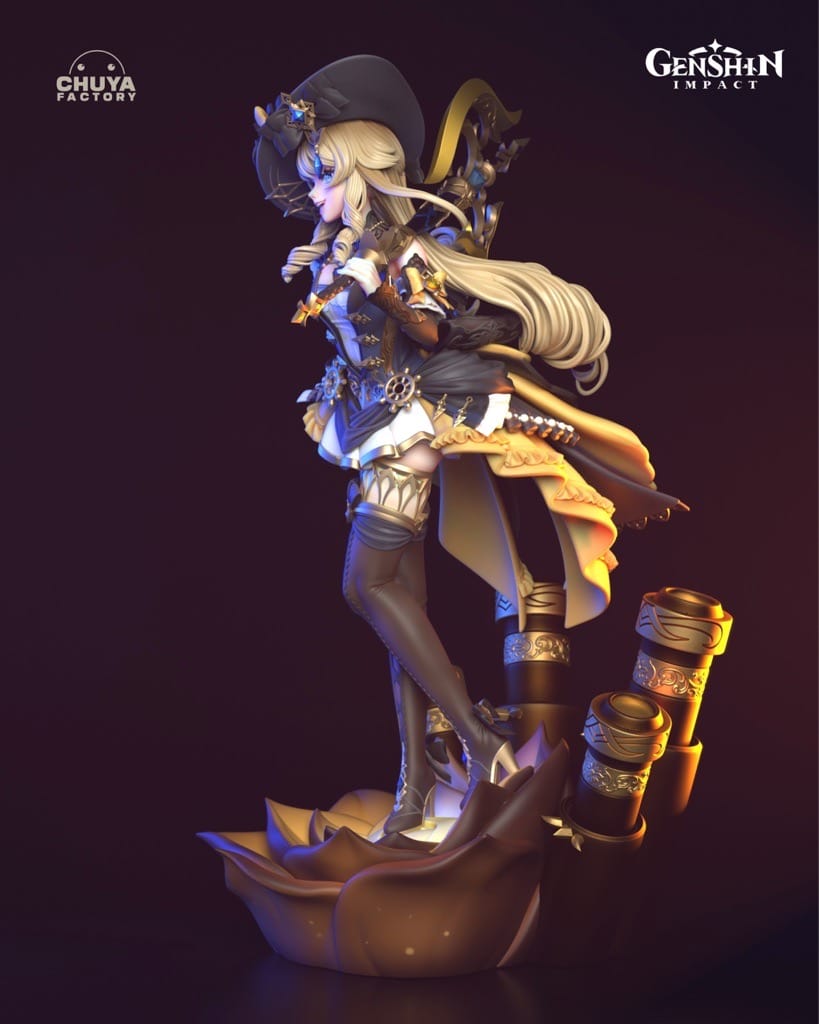 P站图纸印象馆 Chuya Factory 原神 娜维娅 Chuya Factory 原神 娜维娅