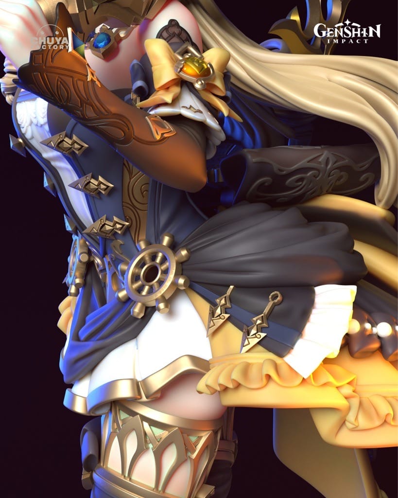 P站图纸印象馆 Chuya Factory 原神 娜维娅 Chuya Factory 原神 娜维娅