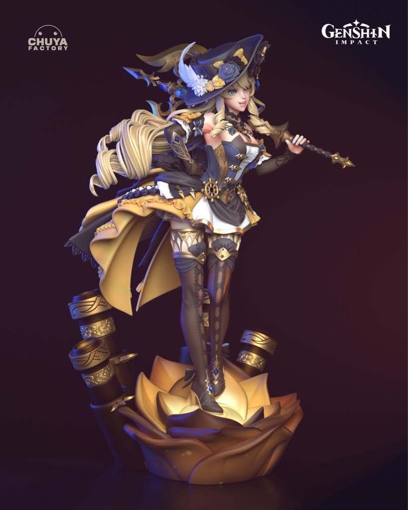 P站图纸印象馆 Chuya Factory 原神 娜维娅 Chuya Factory 原神 娜维娅