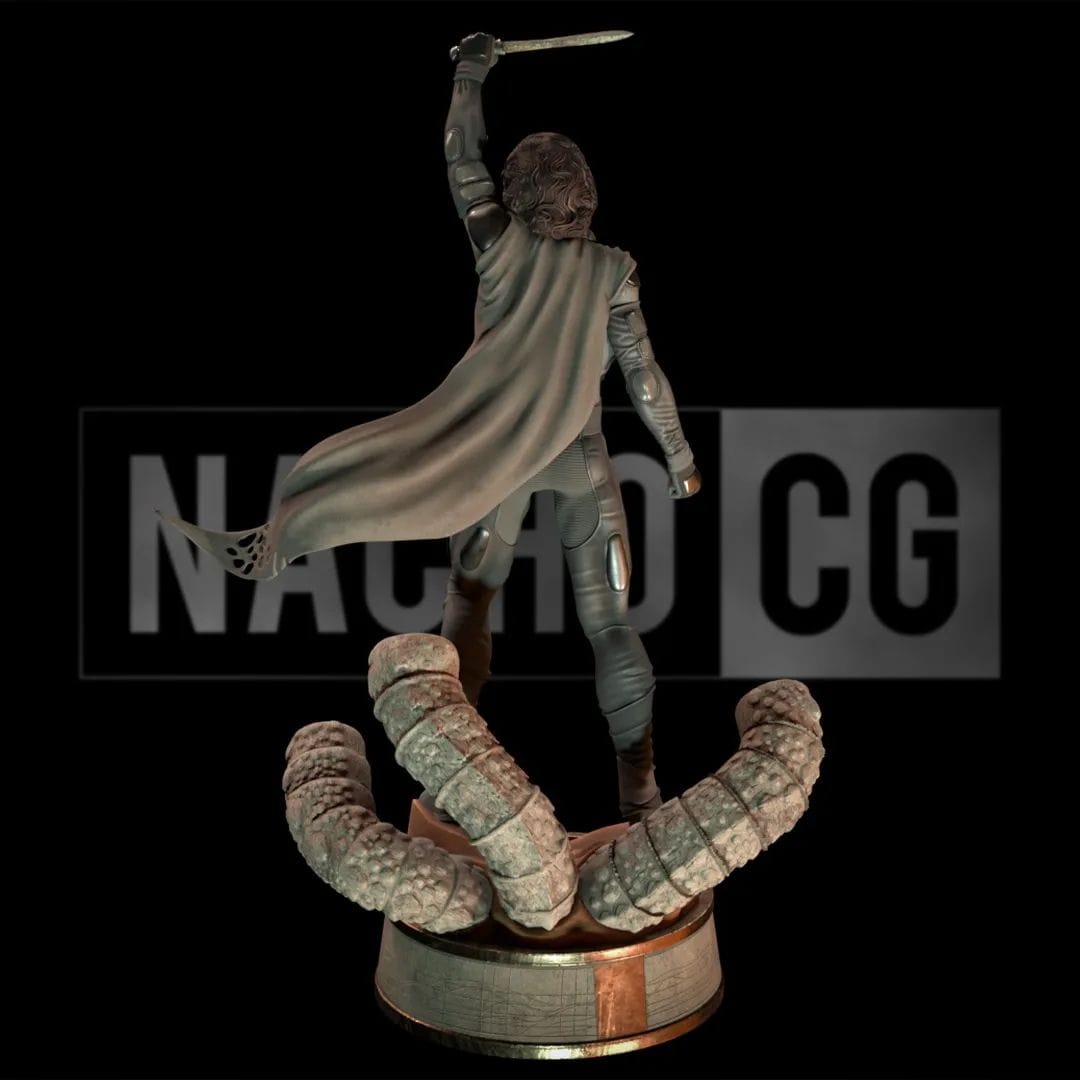 P站图纸印象馆 Nacho CG 沙丘 保罗·厄崔迪 Nacho CG 沙丘 保罗·厄崔迪