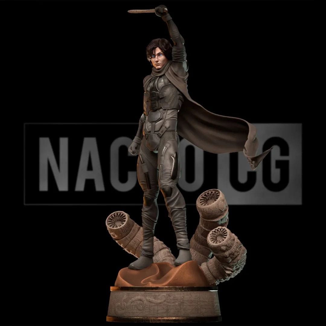 P站图纸印象馆 Nacho CG 沙丘 保罗·厄崔迪 Nacho CG 沙丘 保罗·厄崔迪