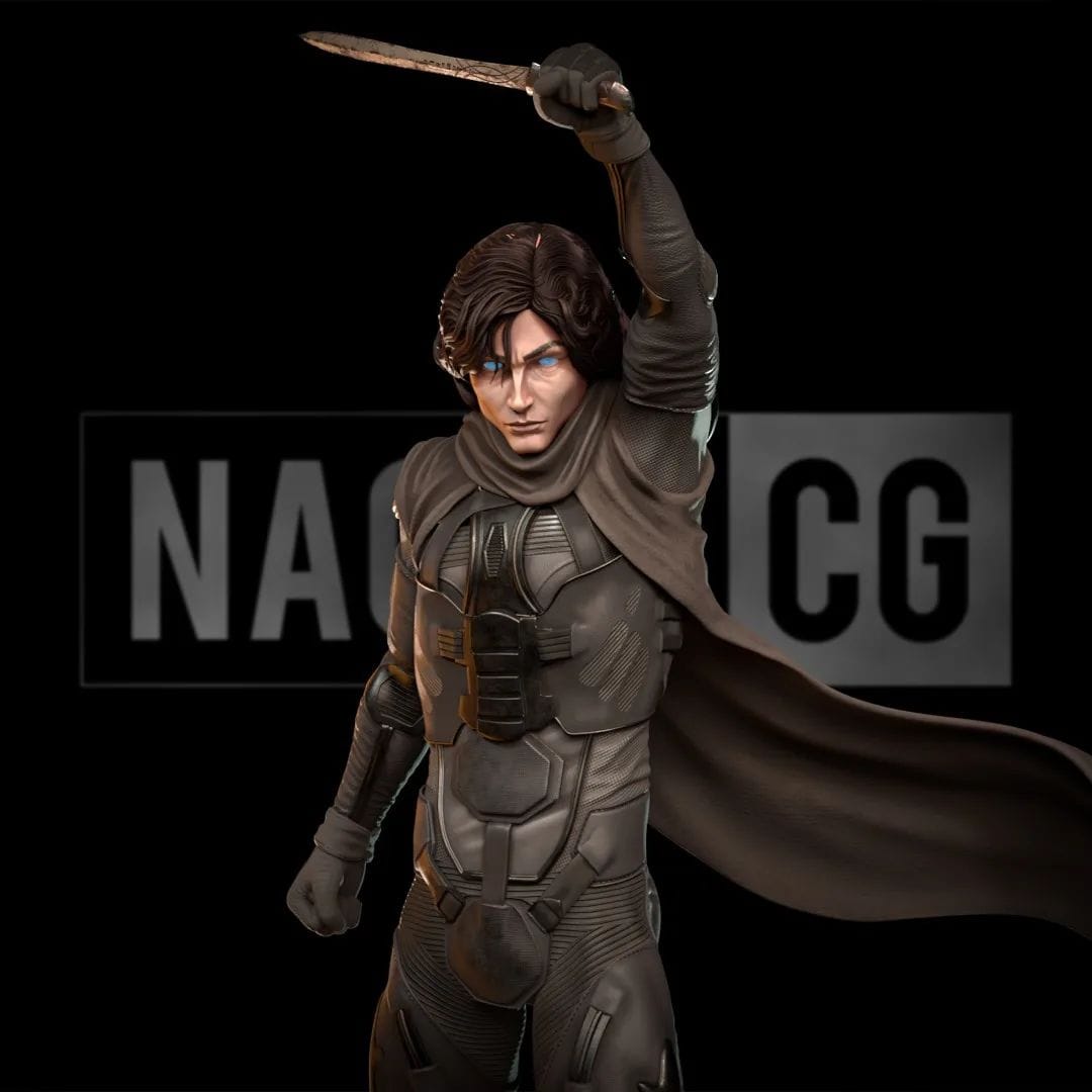 P站图纸印象馆 Nacho CG 沙丘 保罗·厄崔迪 Nacho CG 沙丘 保罗·厄崔迪