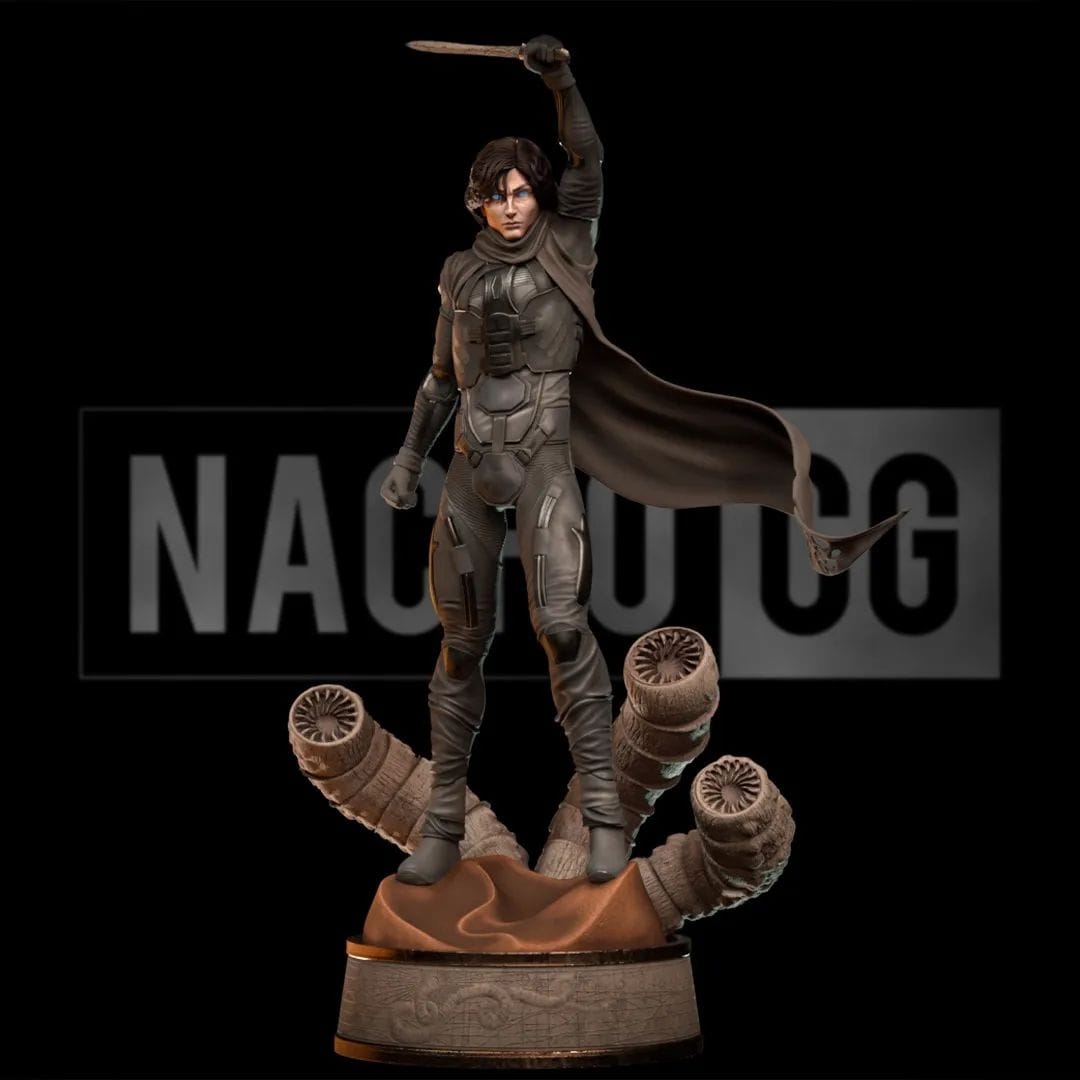 P站图纸印象馆 Nacho CG 沙丘 保罗·厄崔迪 Nacho CG 沙丘 保罗·厄崔迪