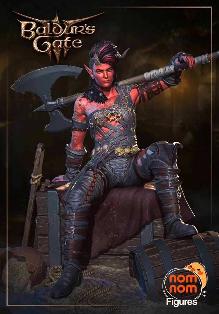 P站图纸印象馆 NomNom 博德之门 卡菈克 NomNom 博德之门 卡菈克