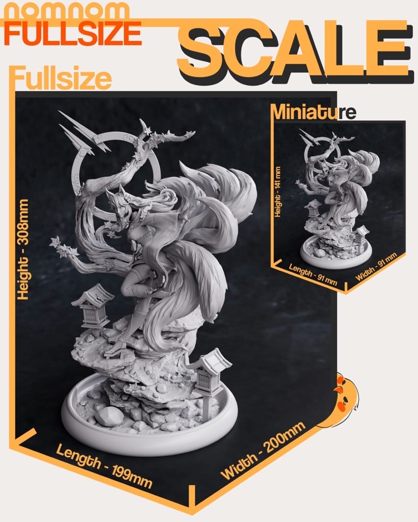 P站图纸印象馆 NomNom 英雄联盟 灵魂莲华阿狸 NomNom 英雄联盟 灵魂莲华阿狸