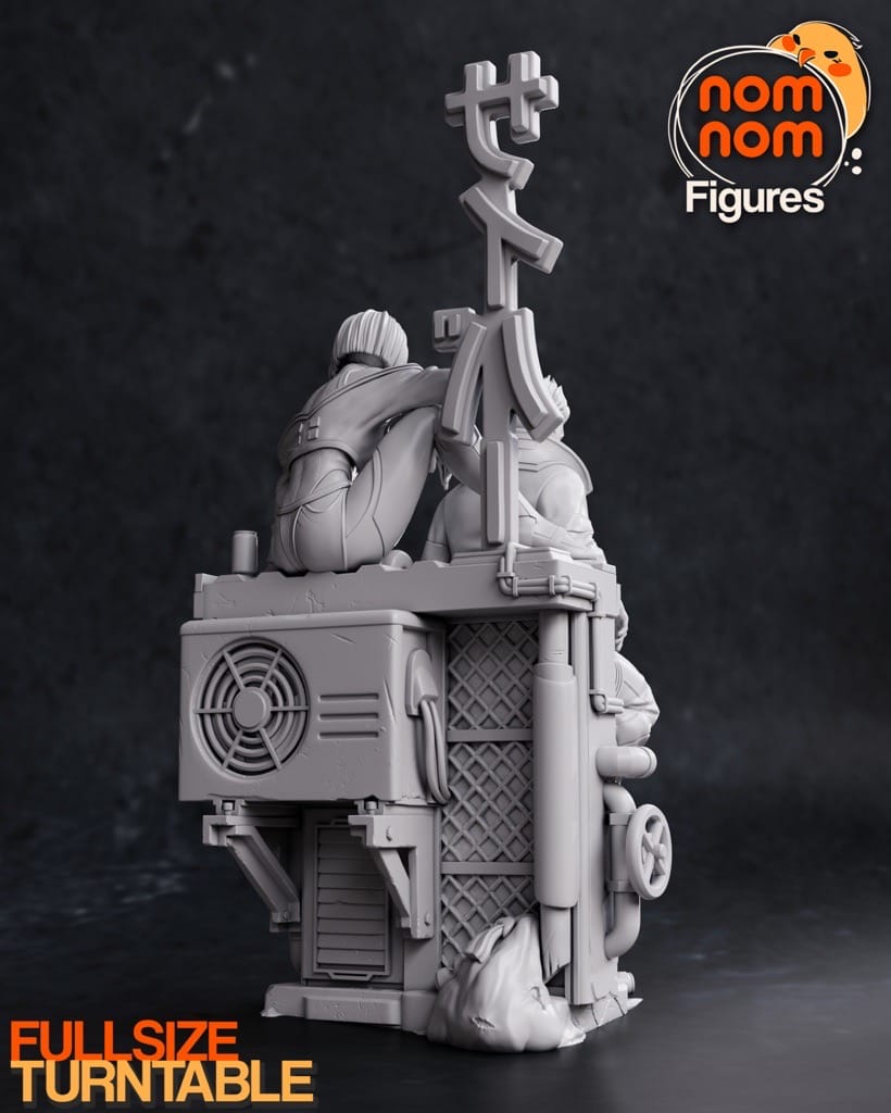 P站图纸印象馆 NomNom 边缘行者 露西和大卫 NomNom 边缘行者 露西和大卫