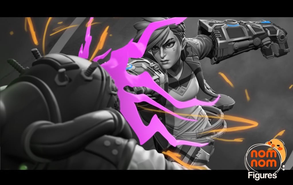 P站图纸印象馆 NomNom 英雄联盟 蔚 NomNom 英雄联盟 蔚