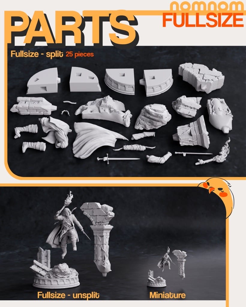 P站图纸印象馆 NomNom 魔戒 阿拉贡 NomNom 魔戒 阿拉贡