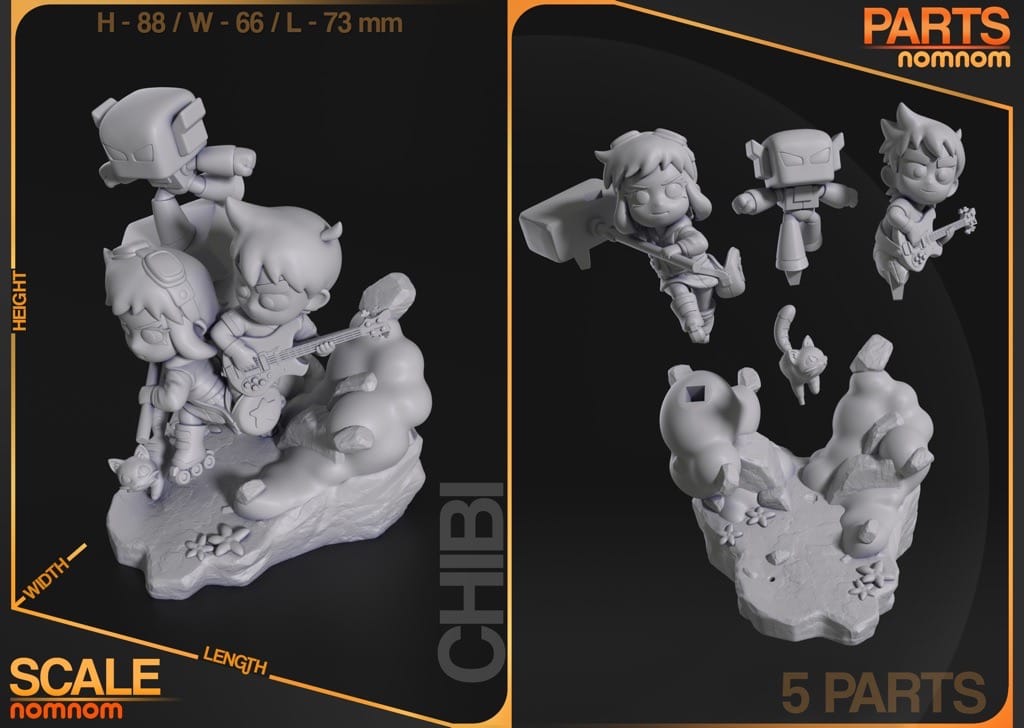 P站图纸印象馆 NomNom 歪小子斯科特全家福 NomNom 歪小子斯科特全家福