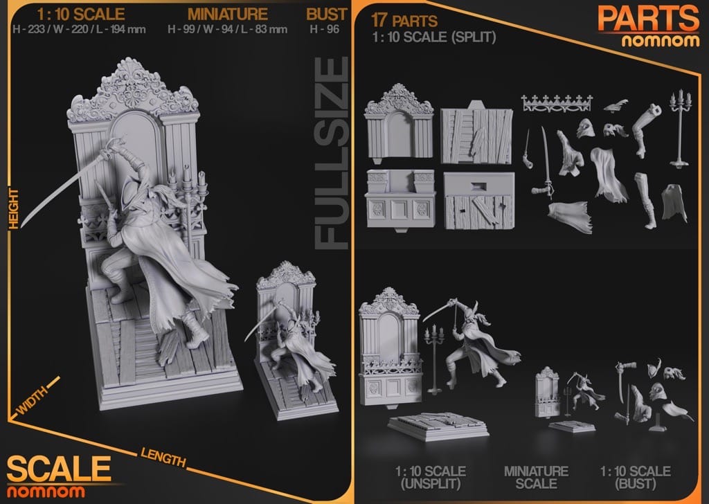 P站图纸印象馆 NomNom 血源诅咒 玛丽亚 NomNom 血源诅咒 玛丽亚