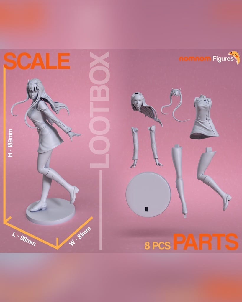 P站图纸印象馆 NomNom 亲爱的弗兰克斯 零二 NomNom 亲爱的弗兰克斯 零二