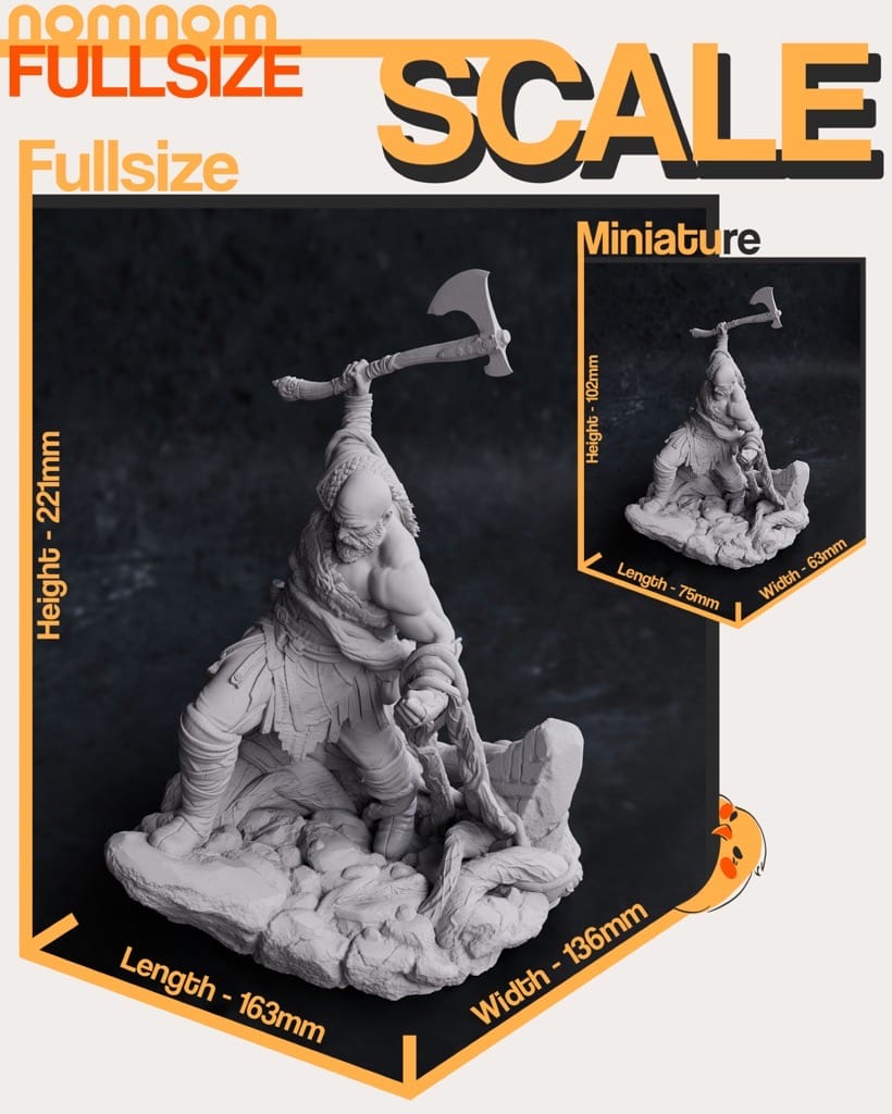 P站图纸印象馆 NomNom 战神 奎托斯 NomNom 战神 奎托斯