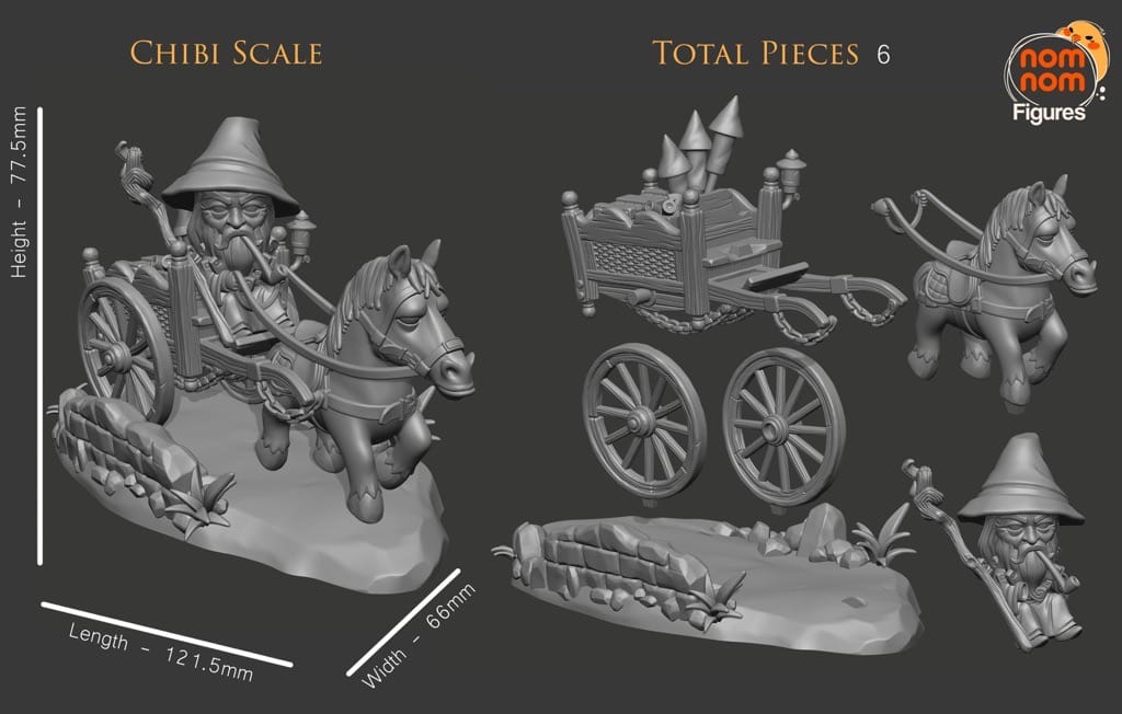 P站图纸印象馆 NomNom 魔戒 甘道夫 NomNom 魔戒 甘道夫