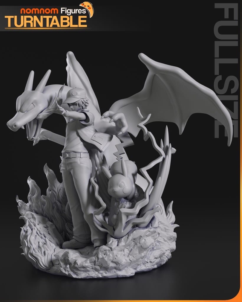 P站图纸印象馆 NomNom 精灵宝可梦 赤紅 NomNom 精灵宝可梦 赤紅