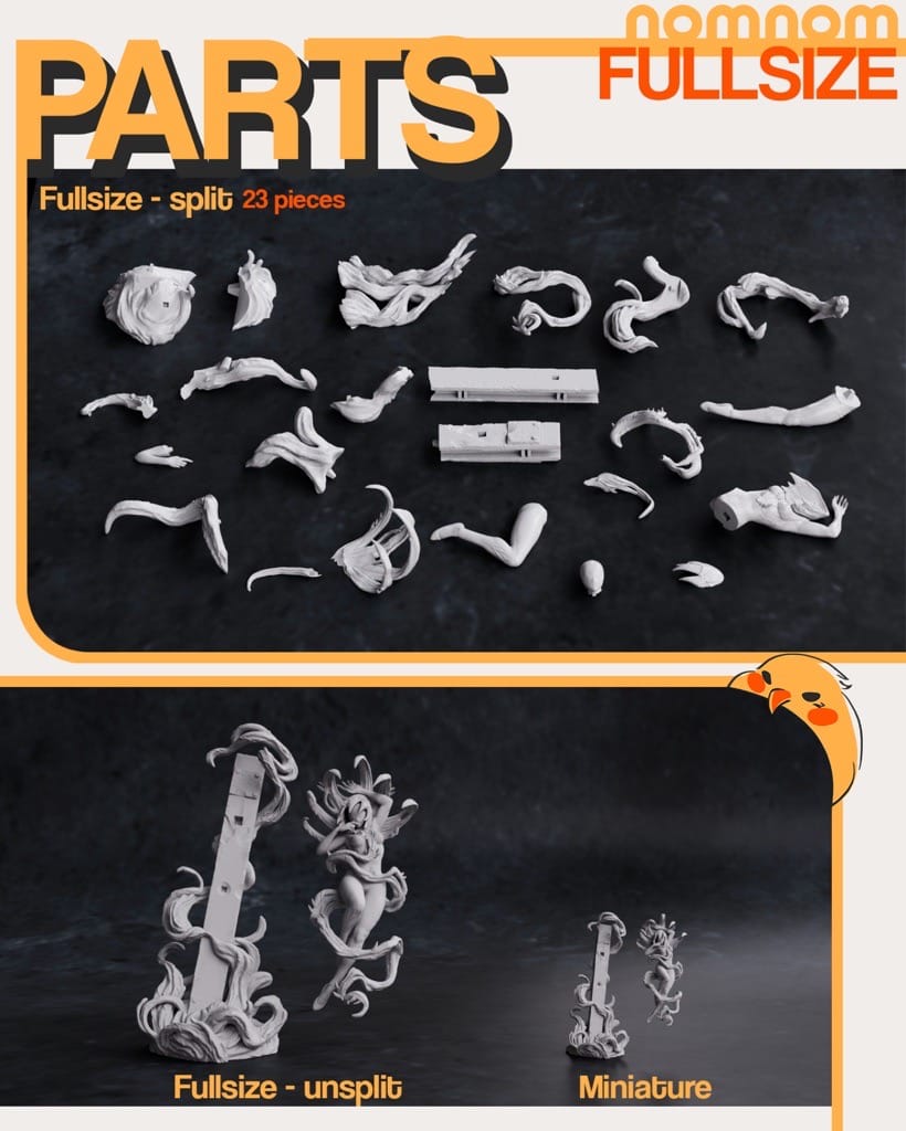 P站图纸印象馆 NomNom 漫威 毒液格温 NomNom 漫威 毒液格温